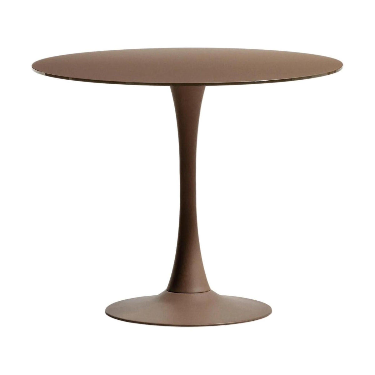 Kave Home Vedira eettafel Ø90 cm Bruin