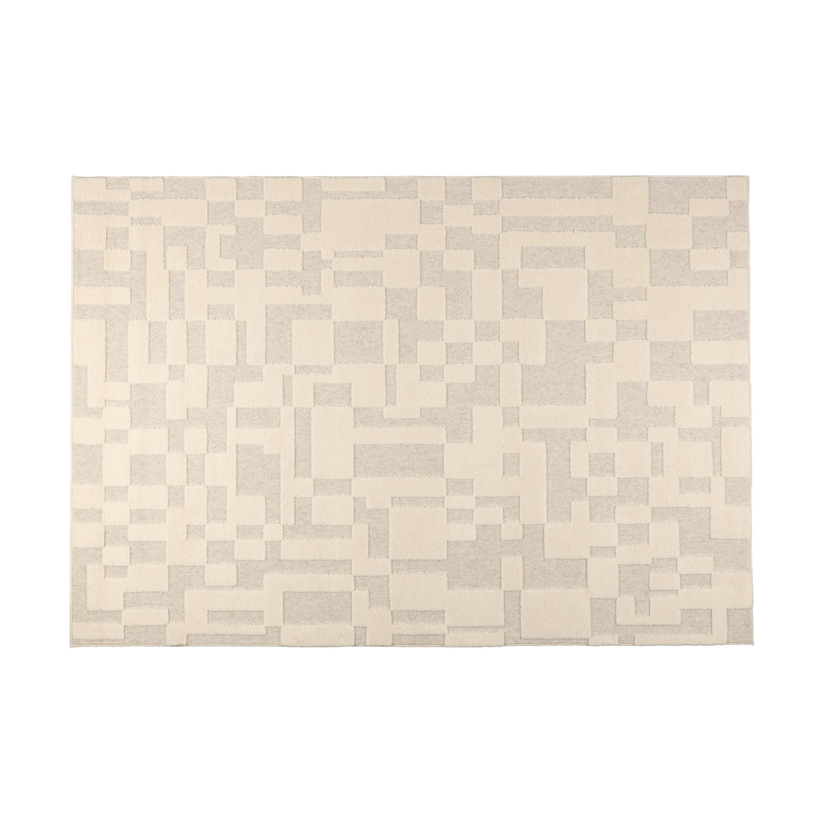 Zuiver Bricks vloerkleed 160x230 cm Beige