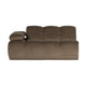 WOOOD Mojo 1,5-zits bank arm links velvet Taupe