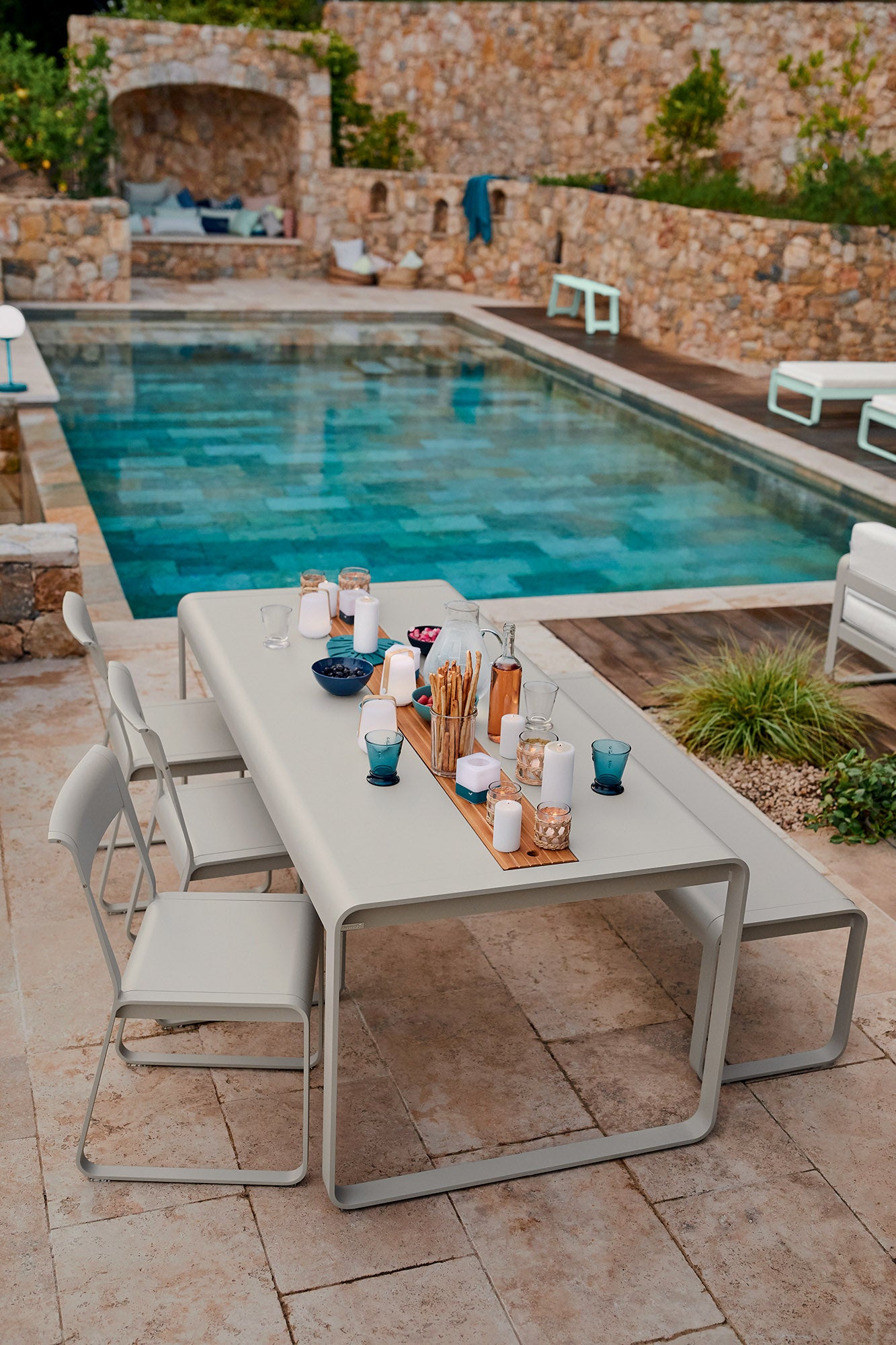 Fermob Bellevie tuintafel 196x90 cm Cactus