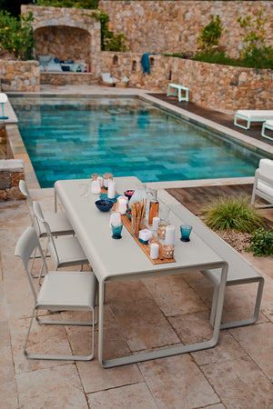 Fermob Bellevie tuintafel 140x80 cm Anthracite