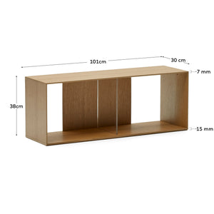 Kave Home Litto opbergkast eiken 101 x 38