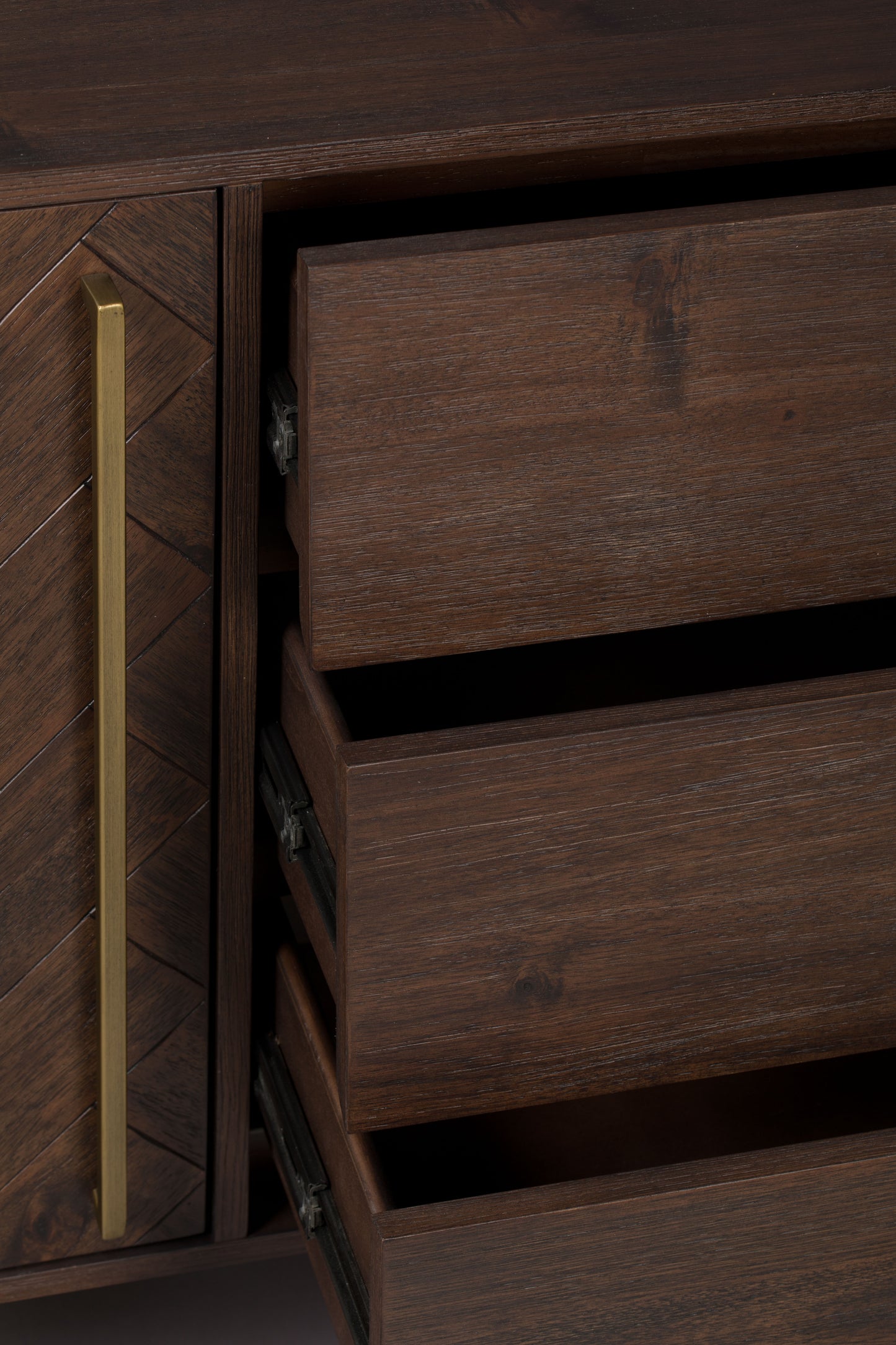 Dutchbone Class dressoir hoog Walnoot