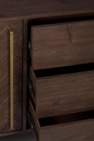 Dutchbone Class dressoir hoog Walnoot