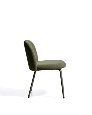 Kave Home Arino eetkamerstoel chenille Green