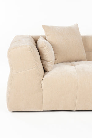 Dutchbone Hodge 4,5-zitsbank Beige