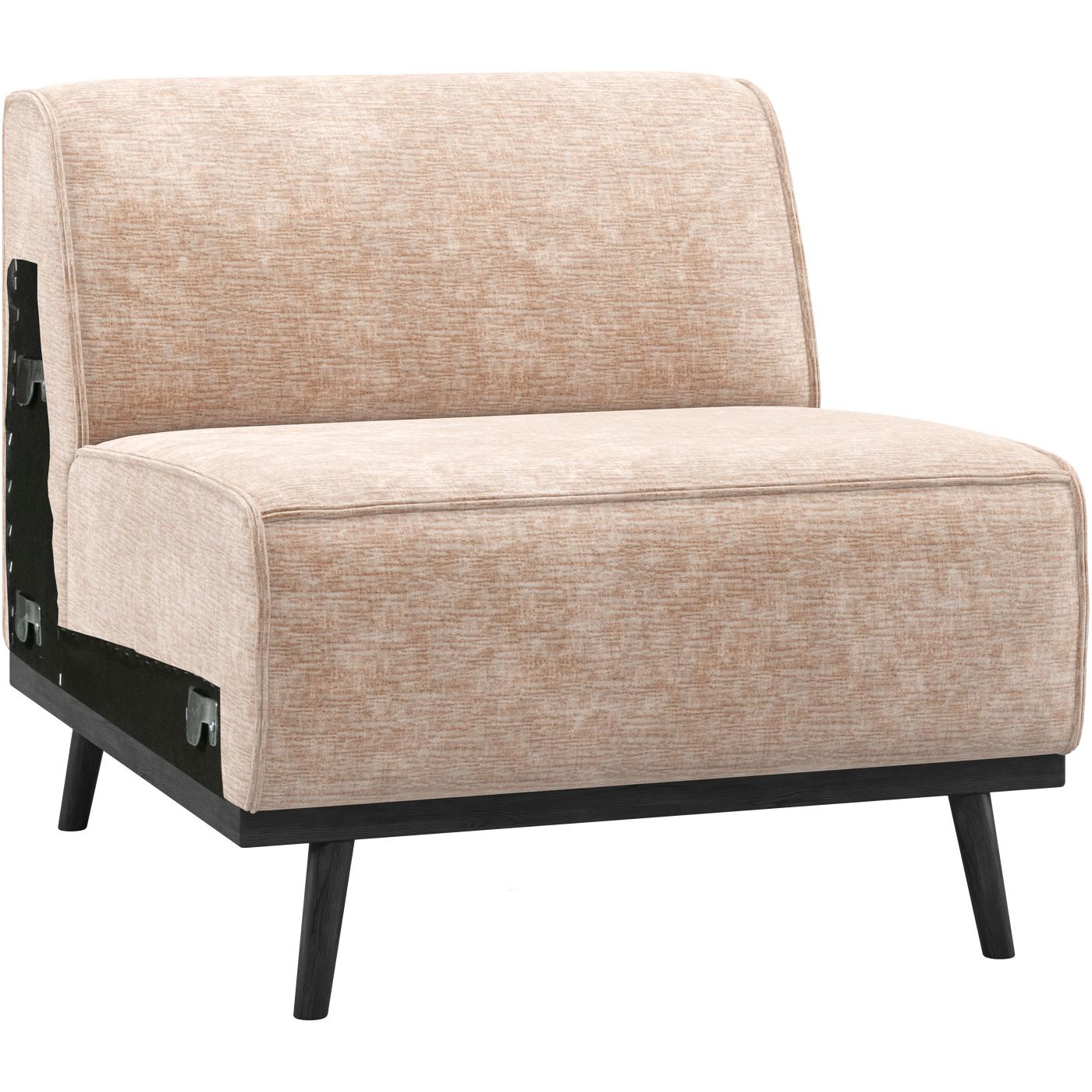 WOOOD Statement 1-zits element Chenille Velvet Naturel