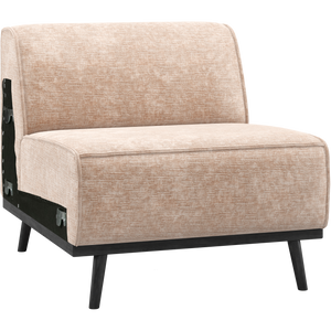 WOOOD Statement 1-zits element Chenille Velvet Naturel