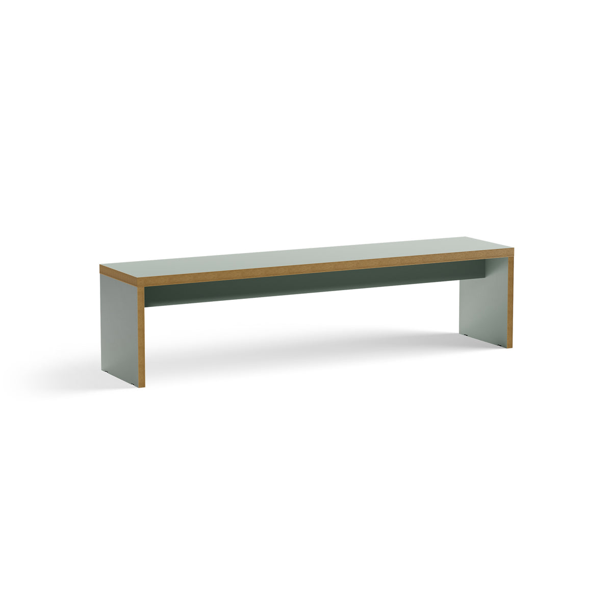HKliving Bench eetkamerbank 180 cm Pale Green