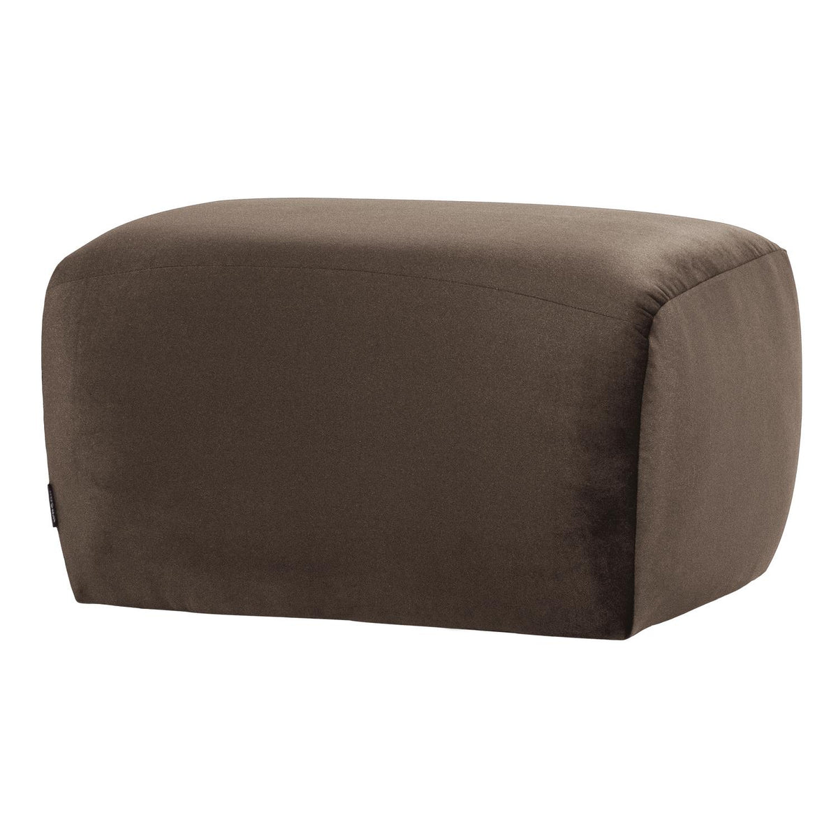 WOOOD Mojo Base poef velvet Bruin