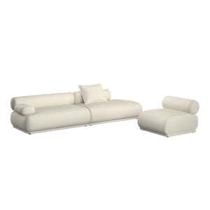 Zuiver Rembrandt 4,5-zitsbank links Beige