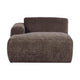 WOOOD Mojo Base chaise longue bank arm links wollig Bruin