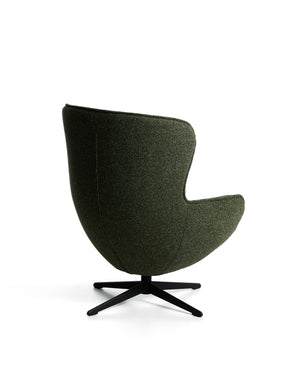 Kave Home Sorile fauteuil chenille Dark green