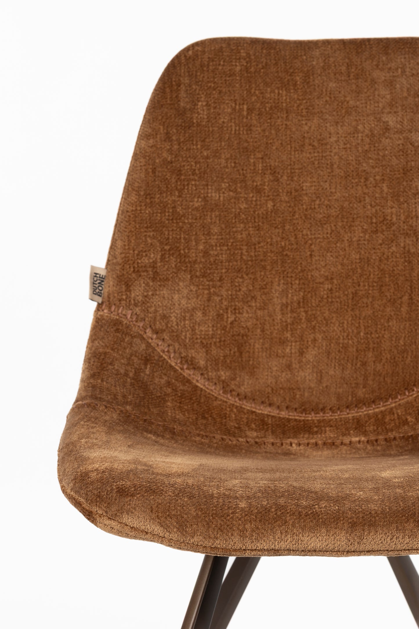 Dutchbone Franky eetkamerstoel Cognac