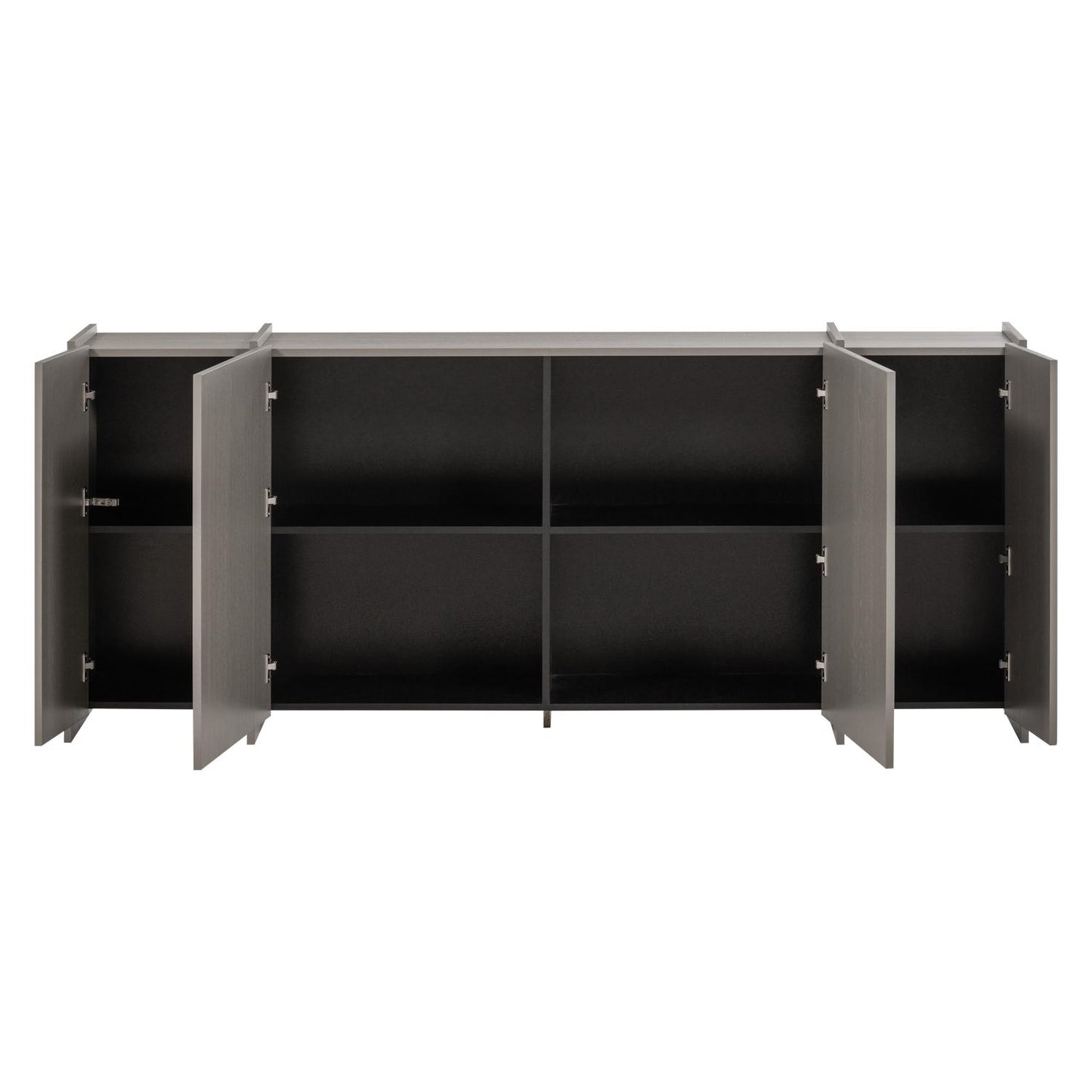 WOOOD Brock dressoir Warmgrijs