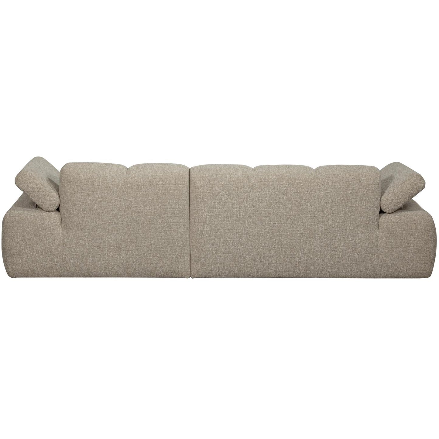 WOOOD Mojo chaise longue bank rechts bouclé Beige Melange