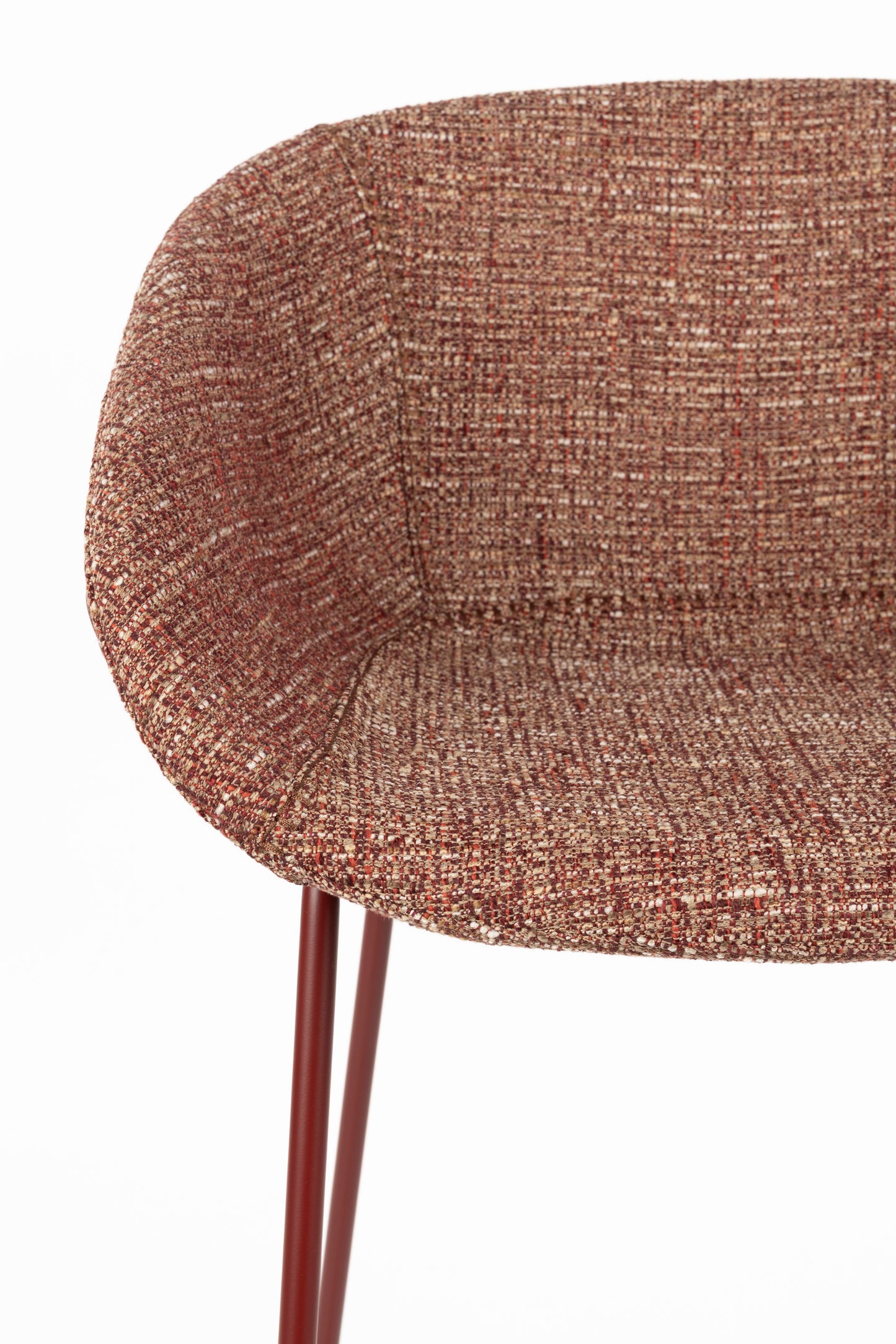 Zuiver Feston barkruk H65 Rood