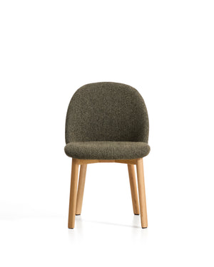 Kave Home Meila eetkamerstoel chenille Green