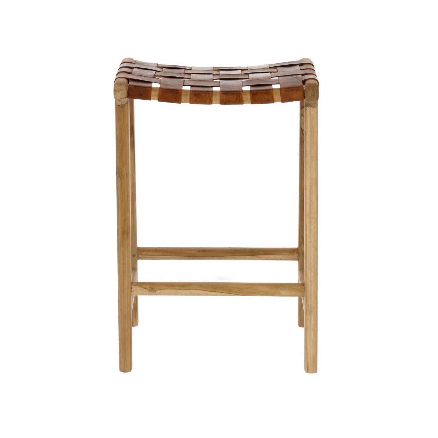 Kave Home Calixta barkruk H67 Naturel
