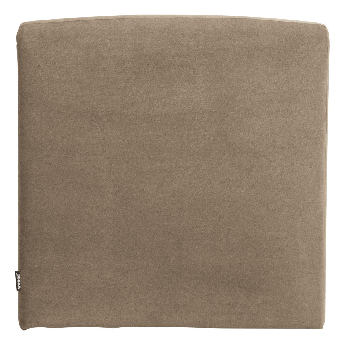 WOOOD Mojo Base eetkamerbank 84 cm met rugleuning velvet Khaki