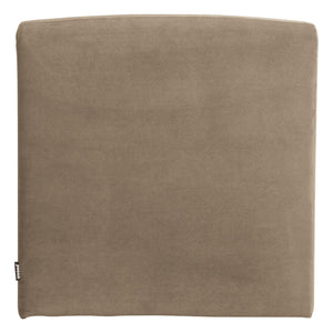 WOOOD Mojo Base eetkamerbank 84 cm met rugleuning velvet Khaki