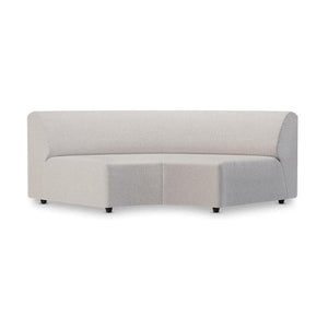 HKliving Jax bank round Cosy Beige