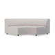 HKliving Jax bank round Cosy Beige