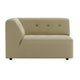 HKliving Vint bank left 1,5-seat Knotted Sage