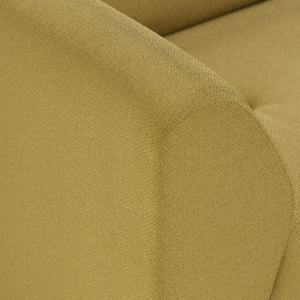HKliving Vint bank left Linen Burnt Ochre
