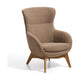 Kave Home Adiran fauteuil Lichtbruin