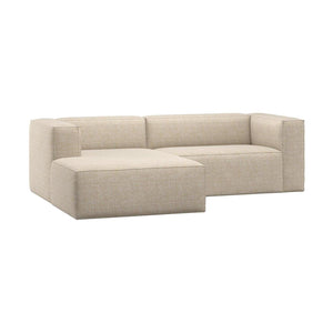 WOOOD Bean chaise longue bank links Beige Melange