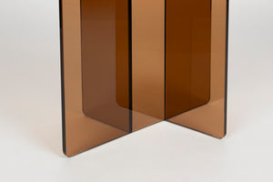 Zuiver Linea bijzettafel Bruin