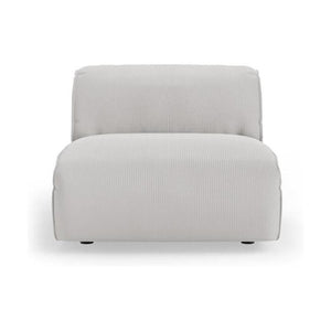 HKliving Flake bank middle Corduroy Rib Cream