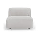 HKliving Flake bank middle Corduroy Rib Cream
