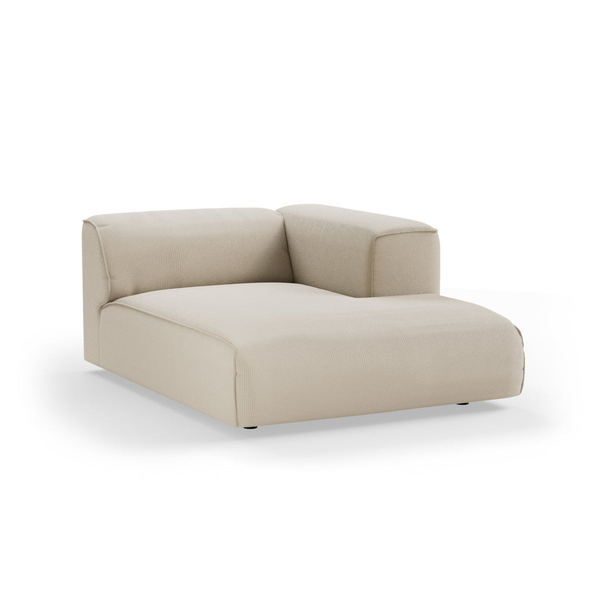 HKliving Flake bank right divan Corduroy Rib Hay