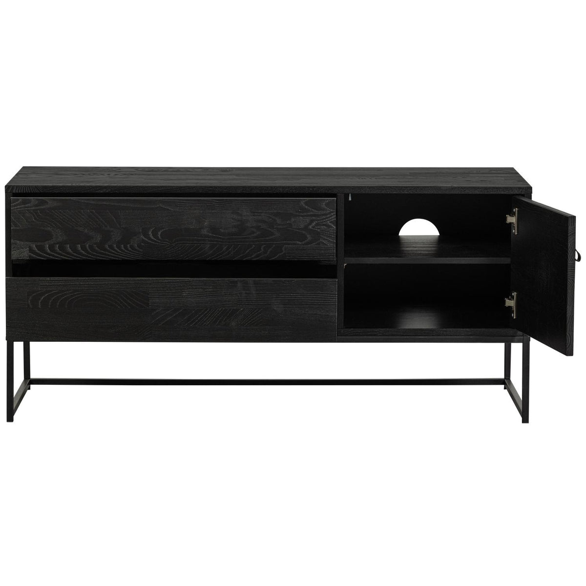 WOOOD Silas tv-meubel 120 cm Blacknight