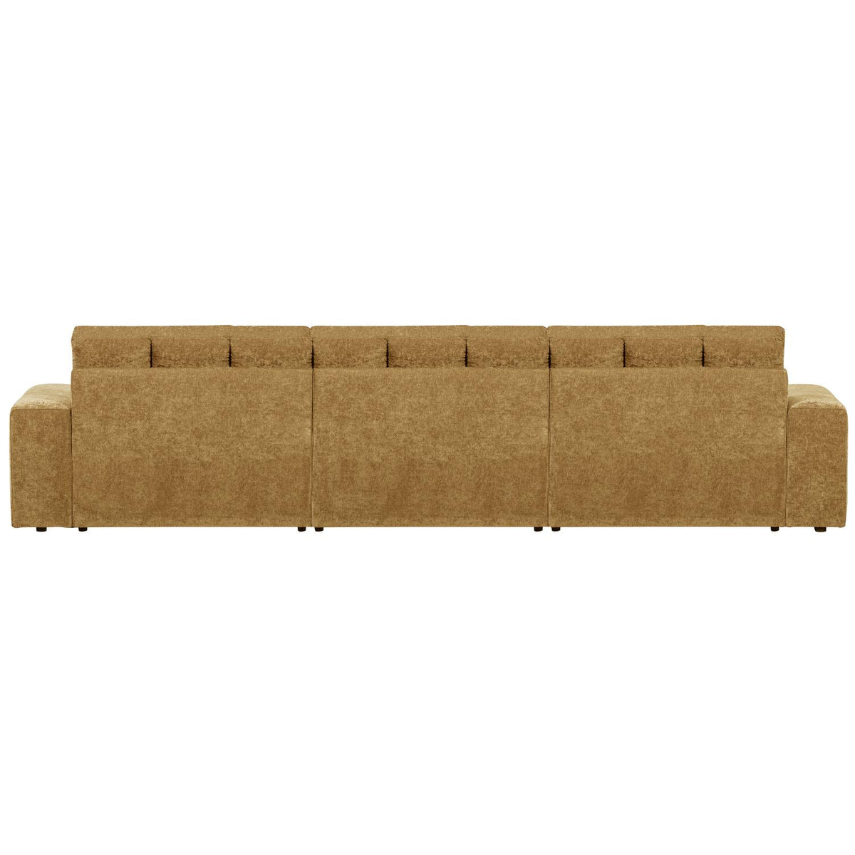 WOOOD Second Date chaise longue bank links velvet Goudgeel