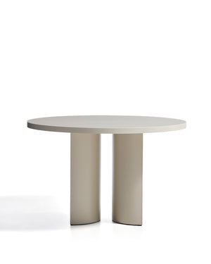 Kave Home Nealy eettafel Ø120 cm Ecru