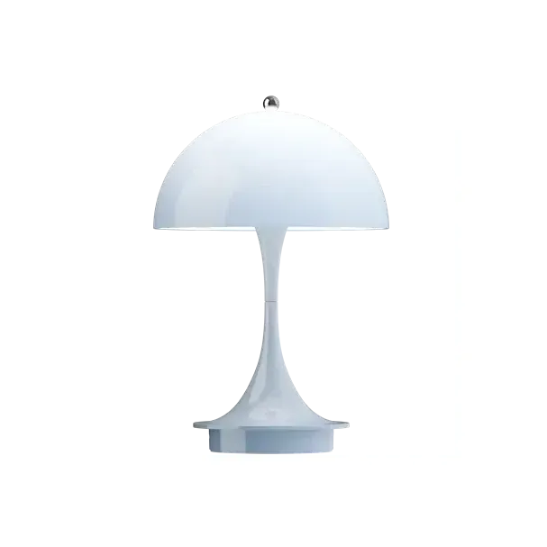 Louis Poulsen Panthella 160 Portable tafellamp Pale Blue Opal