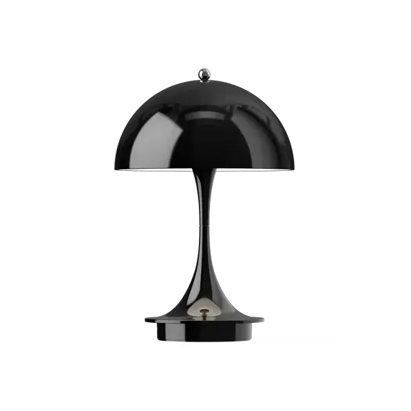 Louis Poulsen Panthella 160 Portable tafellamp Black Opaque