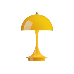 Louis Poulsen Panthella 160 Portable tafellamp Yellow Opaque