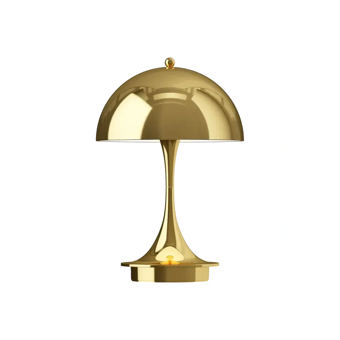 Louis Poulsen Panthella 160 Portable tafellamp Brass