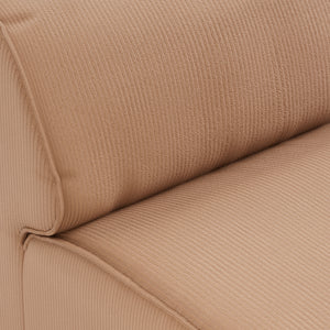 HKliving Flake bank middle Corduroy Rib Brown
