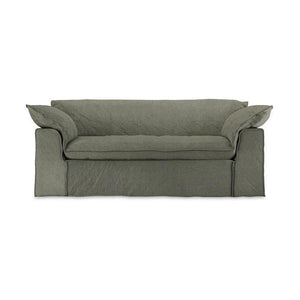 HKliving Nomad bank 204 cm Linen Army Green