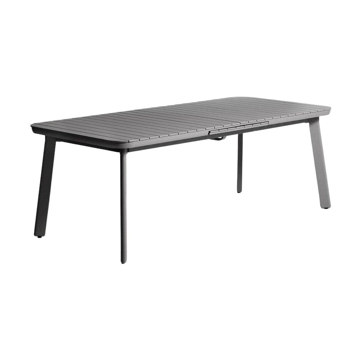 Kave Home Izola tuintafel uitschuifbaar rechthoek 220x100 cm Grafiet