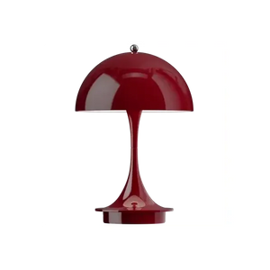 Louis Poulsen Panthella 160 Portable tafellamp Burgundy