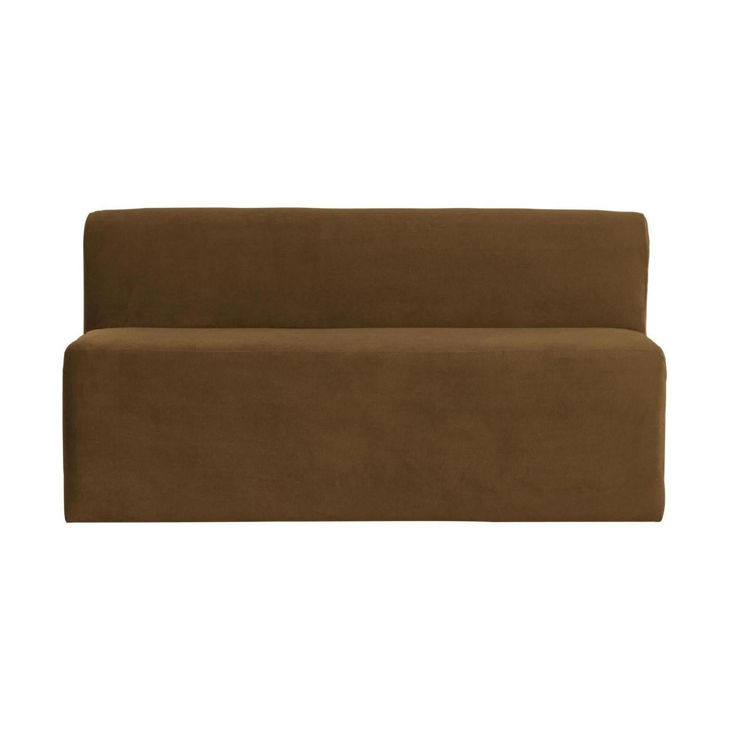 WOOOD Mojo Base eetkamerbank 164 cm velvet Honinggeel