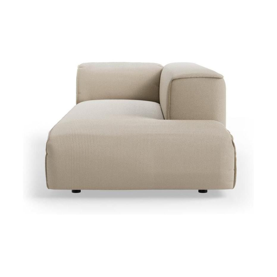 HKliving Flake bank right longchair Corduroy Rib Hay