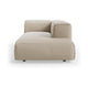 HKliving Flake bank right longchair Corduroy Rib Hay
