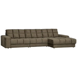 WOOOD Second Date chaise longue bank rechts structure velvet Bonsai